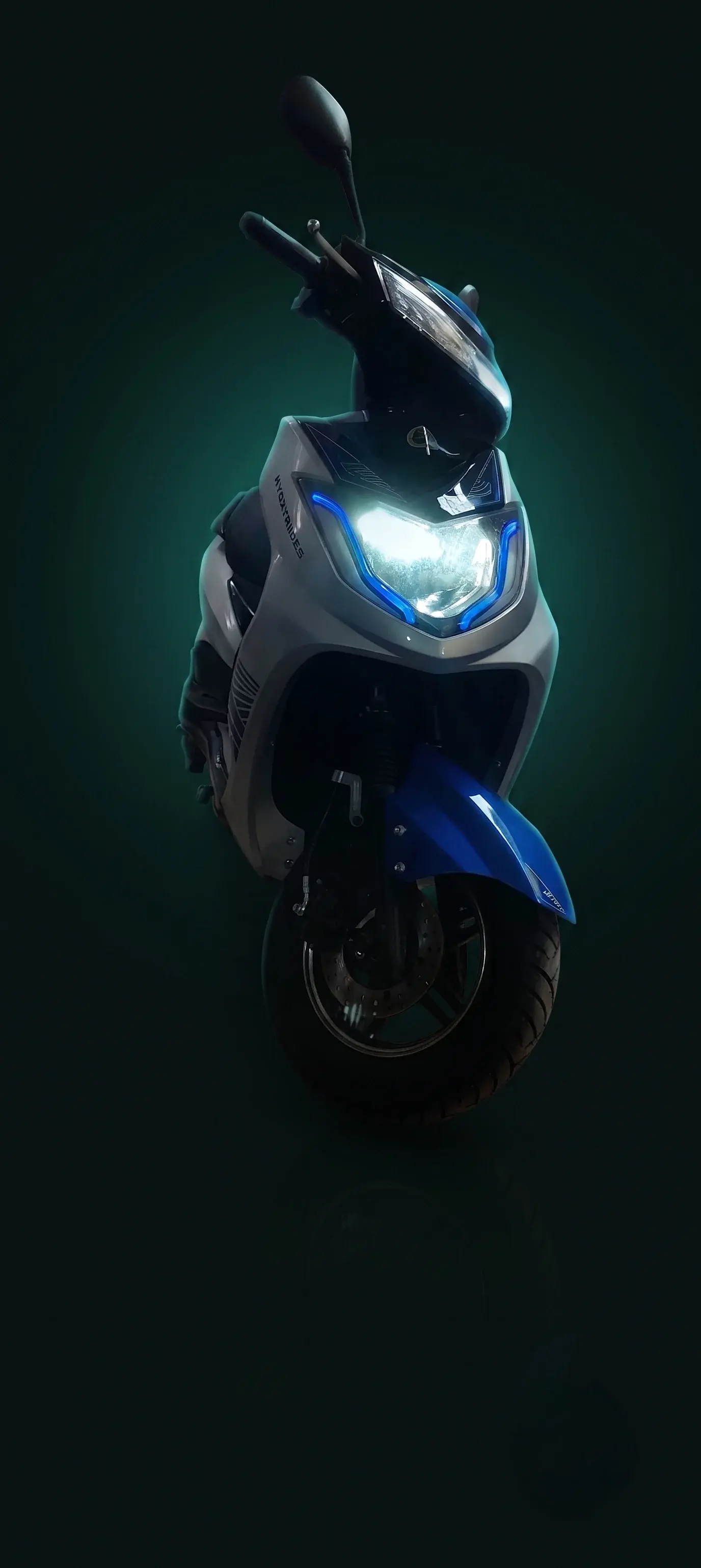 Electric scooter rental MyOxy EV Scooter Ocean Blue in Mysuru